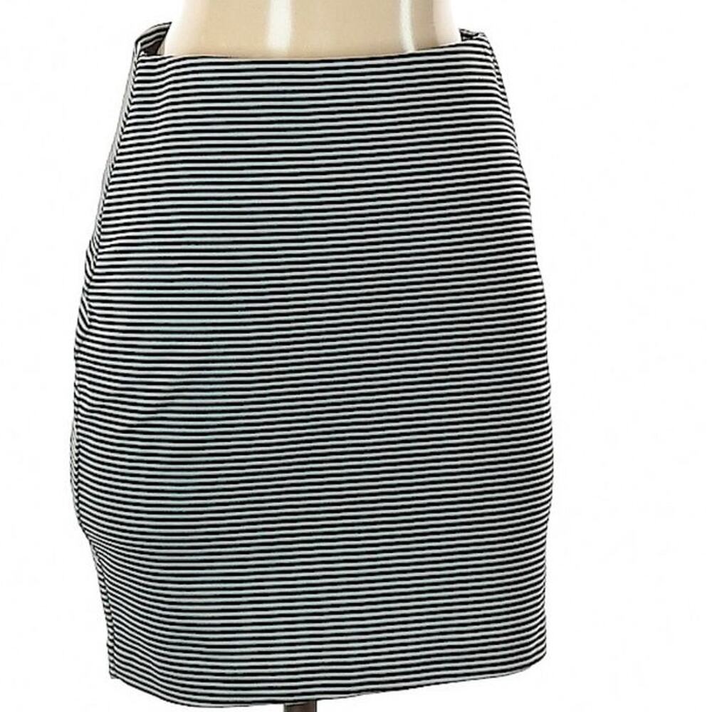 BCBGeneration Fitted Striped Skirt